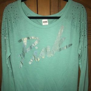 Victoria’s Secret pink longsleeve shirt
